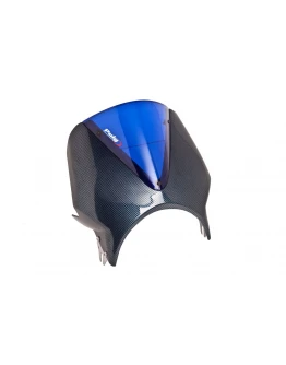 Parbriz PUIG RETROVISIONS 003CA aspect carbon Albastru