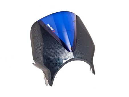 Windshield PUIG RETROVISIONS carbon look Albastru