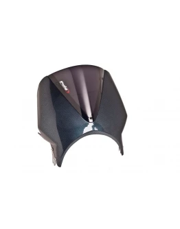 Parbriz PUIG RETROVISIONS 003CF aspect carbon fumuriu inchis
