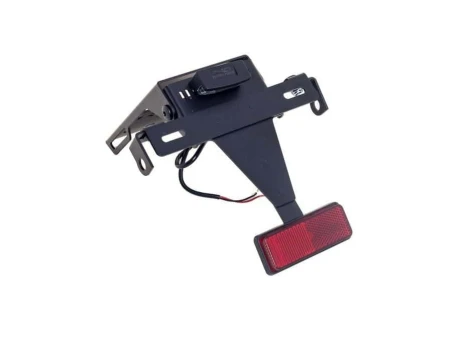 Adjustable license support PUIG Negru