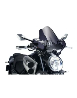Parbriz PUIG NEW. GEN SPORT 4952F fumuriu inchis YAMAHA V-MAX YAMAHA V-MAX
