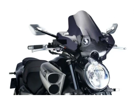 Windshield PUIG NEW. GEN SPORT dark smoke