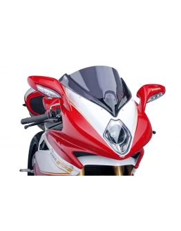 Parbriz PUIG RACING 5256F fumuriu inchis MV AGUSTA F4 10'-17'/F4 RR MV AGUSTA F4 10'-17'/F4 RR MV AGUSTA F4 10'-17'/F4 RR