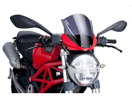 Windscreen PUIG RACING dark smoke
