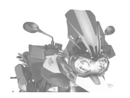Windscreen PUIG TOURING Negru