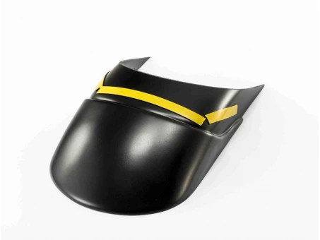 Front fender extension PUIG Negru