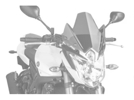 Windshield PUIG NEW. GEN SPORT transparent