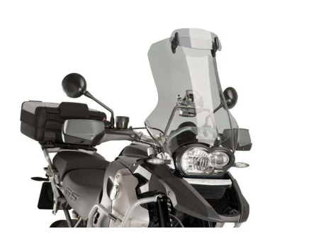 Windscreen PUIG TOURING WITH VISOR smoke