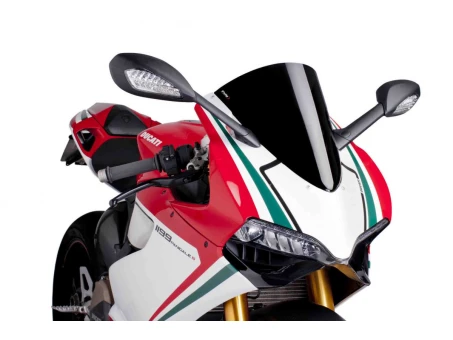 Windscreen PUIG RACING Negru