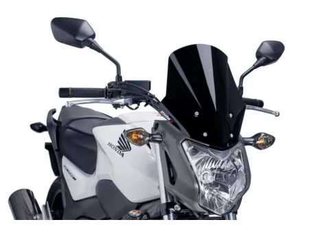 Windscreen PUIG RACING Negru