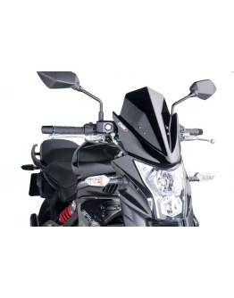 Parbriz PUIG NEW. GEN SPORT 5997N Negru ER6N 12-17 ER6N 12-17