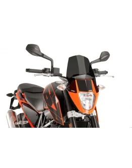 Parbriz PUIG NEW. GEN SPORT 6009F fumuriu inchis KTM 690 DUKE 12-15'/R KTM 690 DUKE 12-15'/R