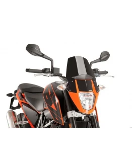 Parbriz PUIG NEW. GEN SPORT 6009N Negru KTM 690 DUKE 12-15'/R KTM 690 DUKE 12-15'/R