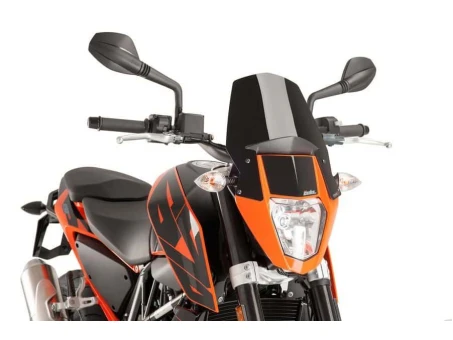 Windshield PUIG NEW. GEN SPORT Negru