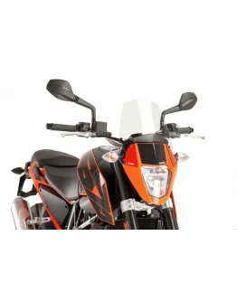 Parbriz PUIG NEW. GEN SPORT 6009W transparent KTM 690 DUKE 12-15'/R KTM 690 DUKE 12-15'/R