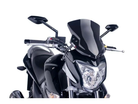 Windshield PUIG NEW. GEN SPORT Negru