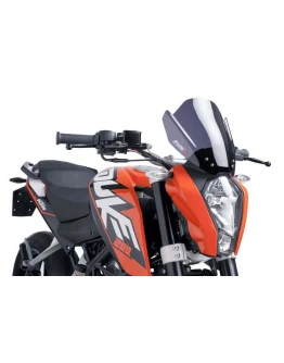 Parbriz PUIG NEW. GEN SPORT 6275F fumuriu inchis KTM 125/200/390 KTM 125/200/390