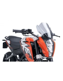 Parbriz PUIG NEW. GEN SPORT 6275H fumuriu KTM 125/200/390 KTM 125/200/390