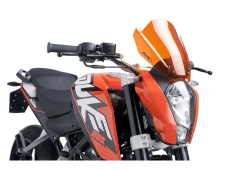 Windshield PUIG NEW. GEN SPORT portocaliu