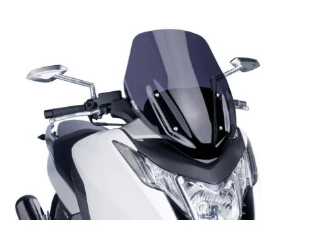 Windshield PUIG V-TECH LINE SPORT dark smoke