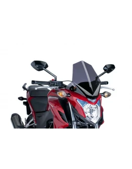 Parbriz PUIG NEW. GEN SPORT 6437F fumuriu inchis HONDA CB500F 13-15' HONDA CB500F 13-15'