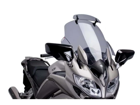 Windscreen PUIG TOURING WITH VISOR smoke