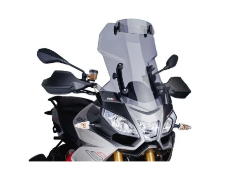 Windscreen PUIG TOURING WITH VISOR smoke