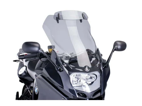 Windscreen PUIG TOURING WITH VISOR smoke