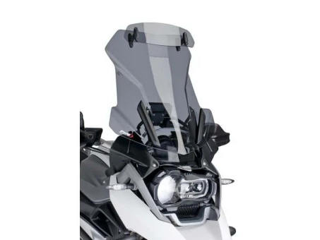 Windscreen PUIG TOURING WITH VISOR smoke