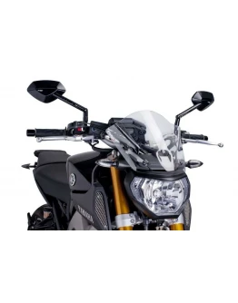 Parbriz PUIG NEW. GEN SPORT 6859W transparent SPORT YAMAHA MT09 13'-16' SPORT YAMAHA MT09 13'-16'