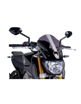 Parbriz PUIG NEW. GEN TOURING 6861F fumuriu inchis R. YAMAHA MT09 13'-16' C/DARK R. YAMAHA MT09 13'-16' C/DARK