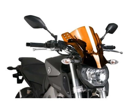 Windshield PUIG RAFALE portocaliu