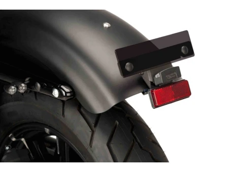 Adjustable license support PUIG Negru