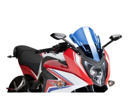 Windscreen PUIG RACING Albastru
