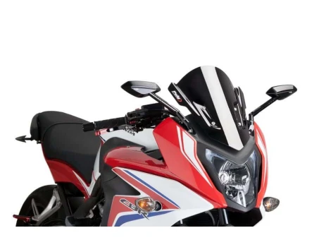 Windscreen PUIG RACING Negru