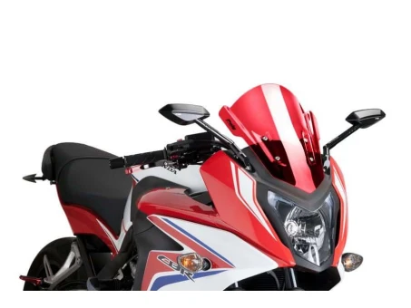 Windscreen PUIG RACING Rosu