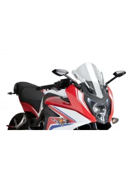 Parbriz PUIG RACING 7003W transparent HONDA CBR650F 14'-17' HONDA CBR650F 14'-17' HONDA CBR650F 14'-17'