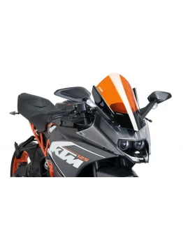 Parbriz PUIG RACING 7004T portocaliu NG KTM RC125/RC390 NG KTM RC125/RC390 NG KTM RC125/RC390