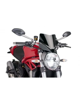 Parbriz PUIG NEW. GEN SPORT 7013N Negru MONSTER 821/821 MONSTER 821/821