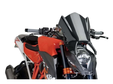 Windshield PUIG NEW. GEN SPORT carbon look