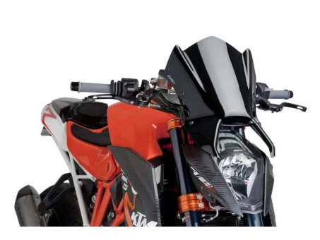 Windshield PUIG NEW. GEN SPORT Negru