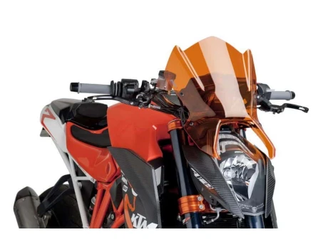 Windshield PUIG NEW. GEN SPORT portocaliu