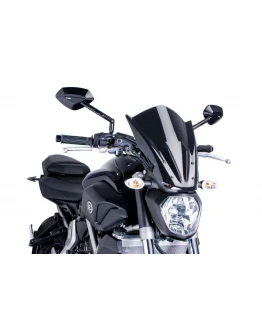 Parbriz PUIG NEW. GEN TOURING 7016N Negru NEW GEN TOURING YAMAHA MT07 14'-17' NEW GEN TOURING YAMAHA MT07 14'-17' NEW GEN TOURING YAMAHA MT07 14'-17'