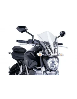 Parbriz PUIG NEW. GEN TOURING 7016W transparent NEW GEN TOURING YAMAHA MT07 14'-17' NEW GEN TOURING YAMAHA MT07 14'-17' NEW GEN TOURING YAMAHA MT07 14'-17'