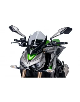 Parbriz PUIG NEW. GEN TOURING 7514H fumuriu TOURING WINDSHIELD Z1000 14'-17' TOURING WINDSHIELD Z1000 14'-17'