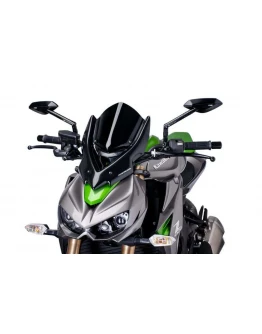Parbriz PUIG NEW. GEN TOURING 7514N Negru TOURING WINDSHIELD Z1000 14'-17' TOURING WINDSHIELD Z1000 14'-17'