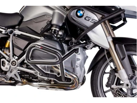 Engine guards PUIG d 25mm Negru