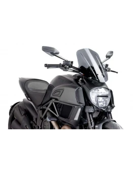 Parbriz PUIG NEW. GEN TOURING 7570F fumuriu inchis NEW GENERATION TOURING DIAVEL 14'-17' NEW GENERATION TOURING DIAVEL 14'-17' NEW GENERATION TOURING DIAVEL 14'-17'