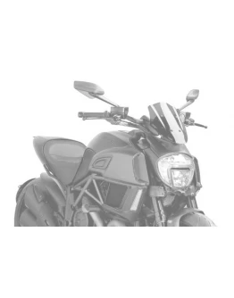 Parbriz PUIG NEW. GEN SPORT 7592W transparent SPORT DUCATI DIAVEL 14-17' SPORT DUCATI DIAVEL 14-17'