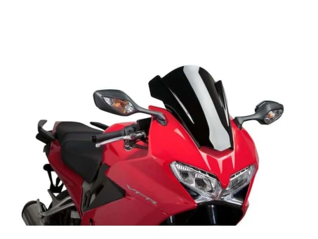 Windscreen PUIG RACING Negru